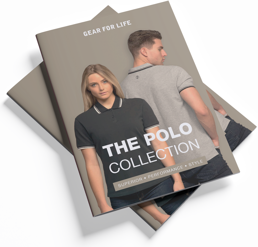 Gear for Life catalogue featuring promotional apparel headwear and branded merchandise for custom embroidery by Finer Embroidery