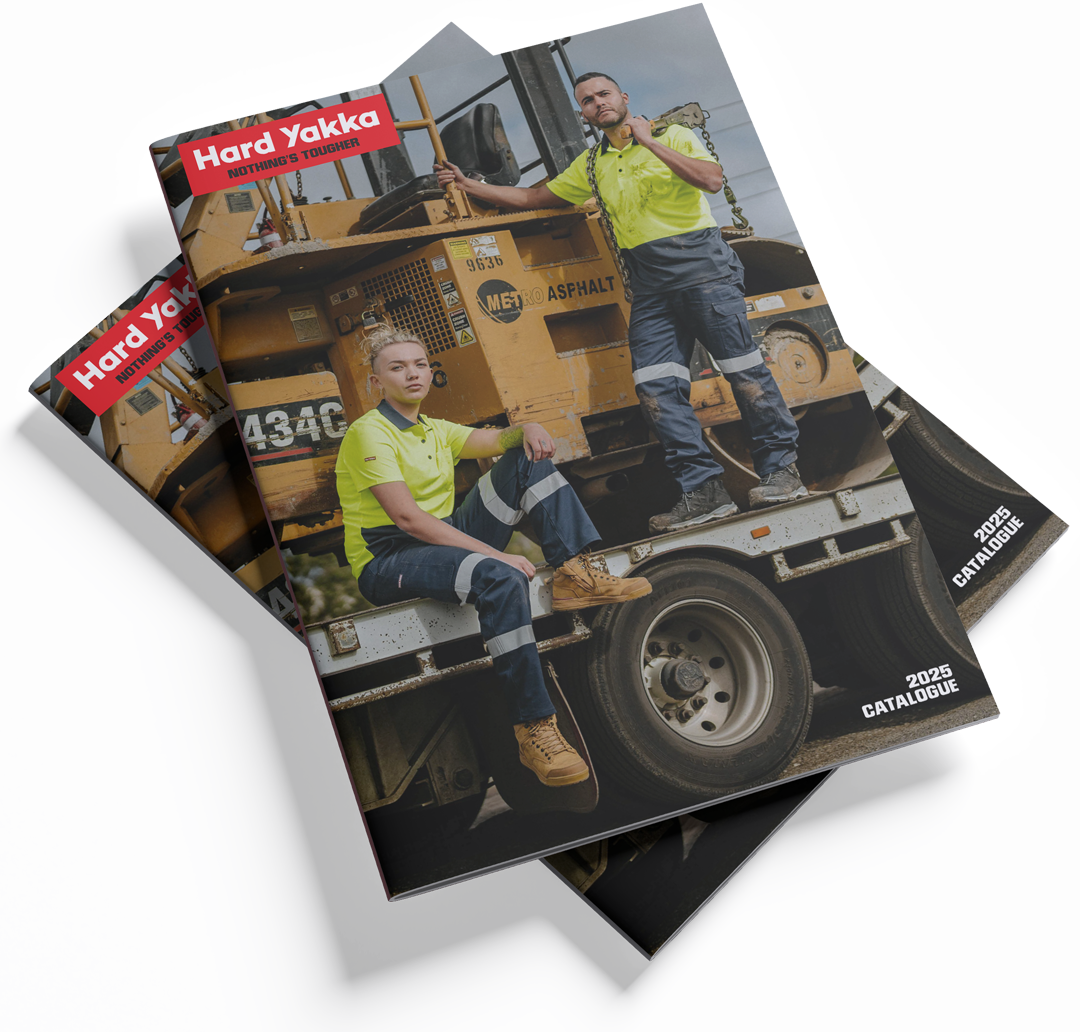 Hard Yakka Boots Catalogue, Finer Embroidery