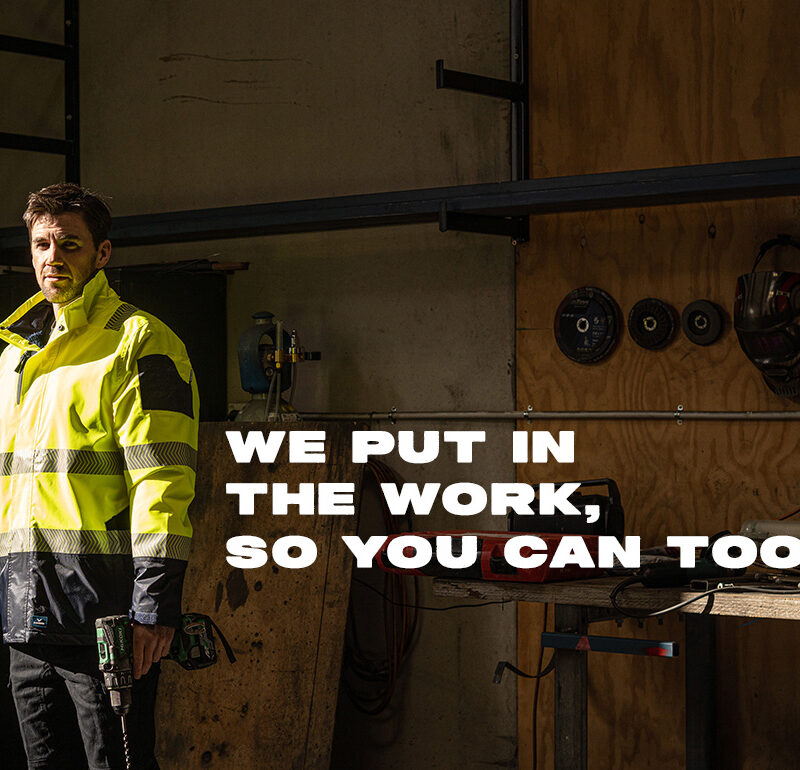 Rainbird Workwear waterproof jackets and hi vis outerwear with custom logo embroidery Albury Wodonga