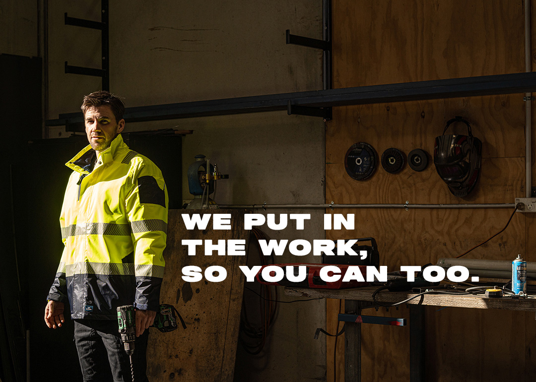 Rainbird Workwear waterproof jackets and hi vis outerwear with custom logo embroidery Albury Wodonga