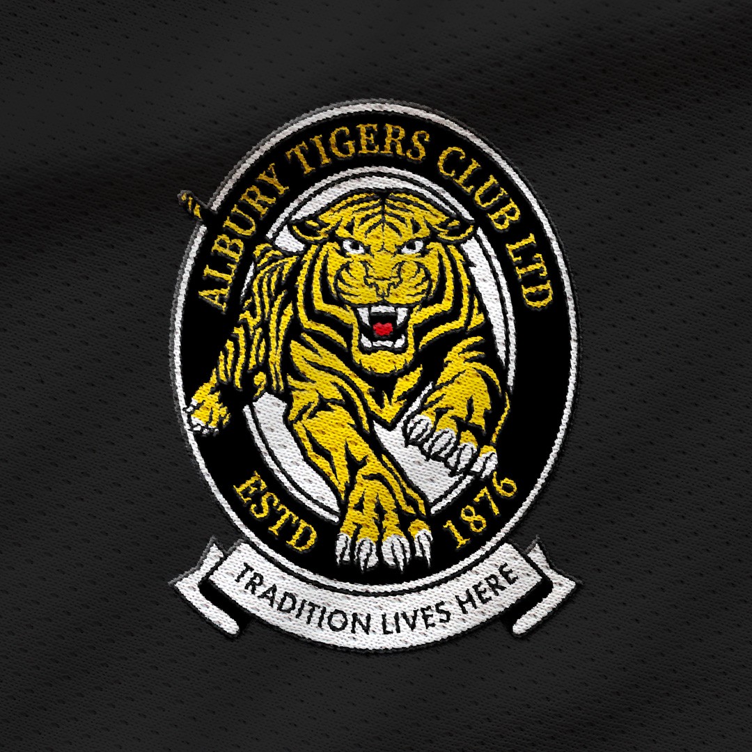 Finer Embroidery, Albury Wodonga, Dye Sublimation, Albury Tigers, Sportswear